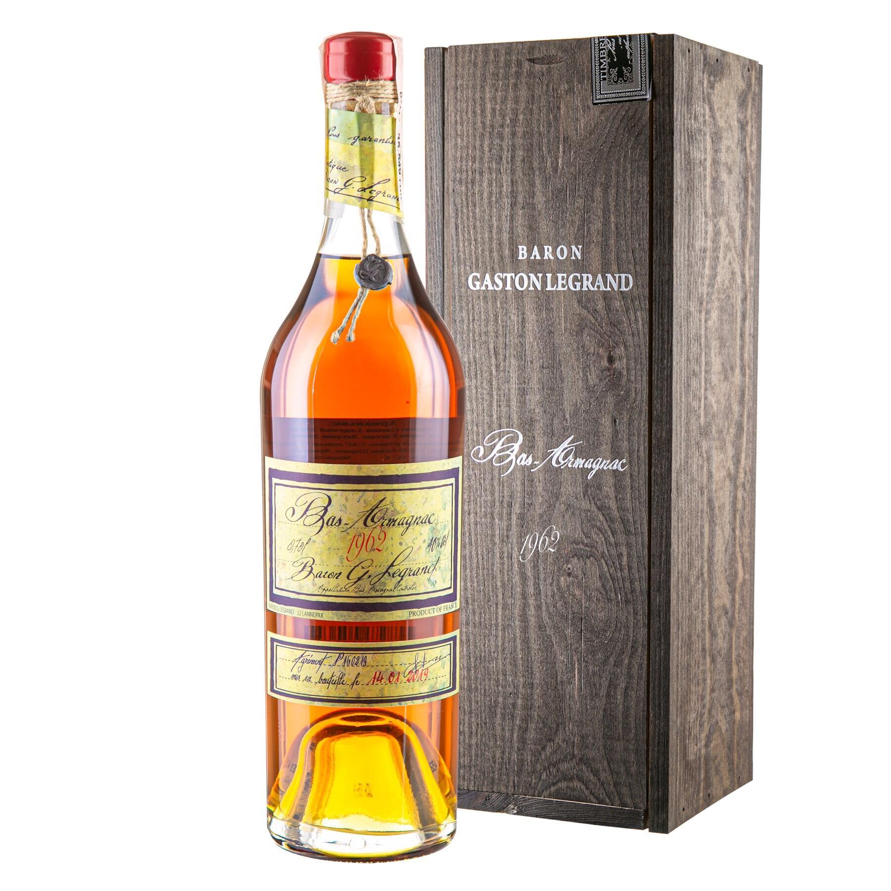 Baron Gaston Legrand - 1962 40% alk.
